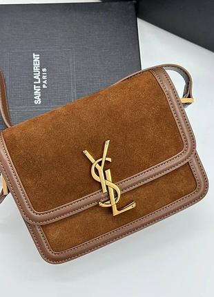 Сумка замшева + шкіра люкс якість