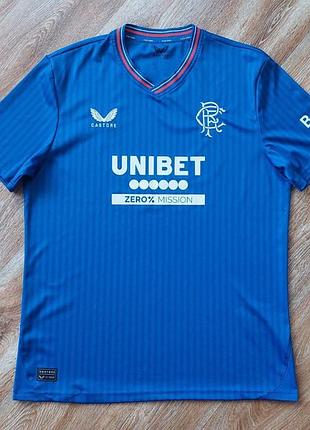 Футболка (футбольная форма) джерси castore rangers 2023-24
