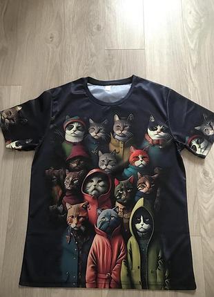 Футболка з котиками