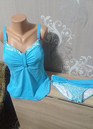 Раздельный купальник из танкини батал