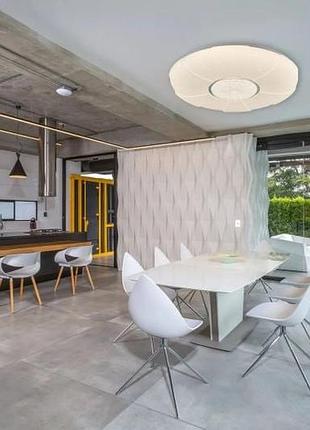 Стильная светодиодная led люстра с пультом управления 90 Вт