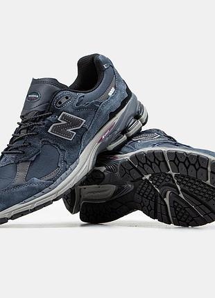 Мужские кроссовки new balance 2002r blue 40-41-42-43-44-45