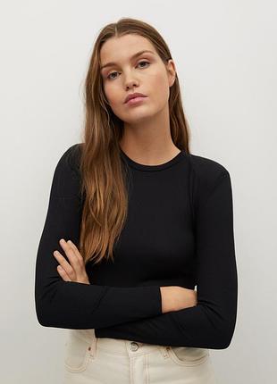 Нове боді в рубчик mango m