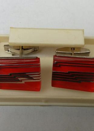 Запонки ретро, вінтаж нові