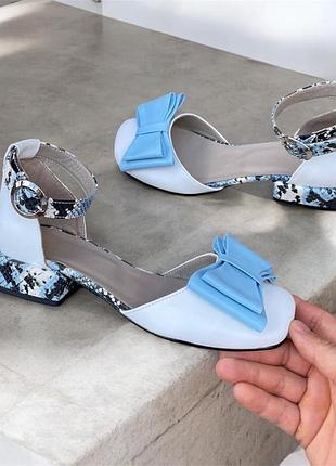 Удобные босоножки easy с закрытым носком натуральная кожа замш питон 36-41