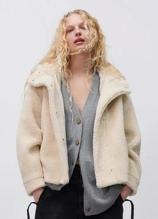 Куртка теди шубка zara