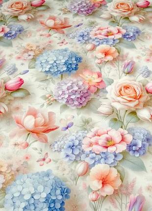 Скатерть весенняя тефлоновая водостойкая