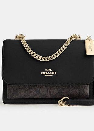 Оригінал. сумка шкіряна coach klare crossbody bag in signature