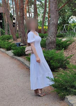 Белое длинное платье, белое платье 
літня сукня, длинное белое платье, сукня для фотосесії