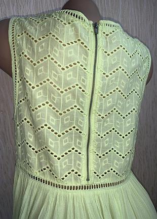 Яскрава лимонна майка-туніка 5