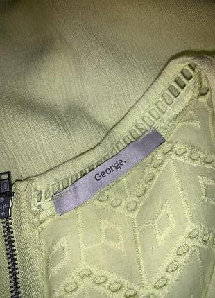 Яскрава лимонна майка-туніка 6