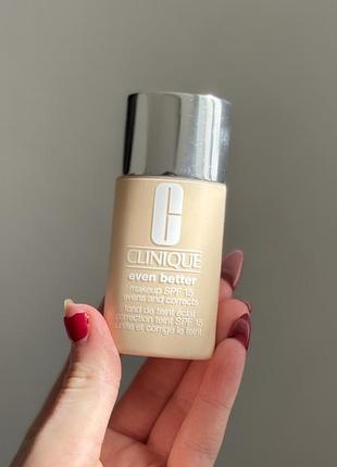 Clinique even better makeup spf15 тональный крем