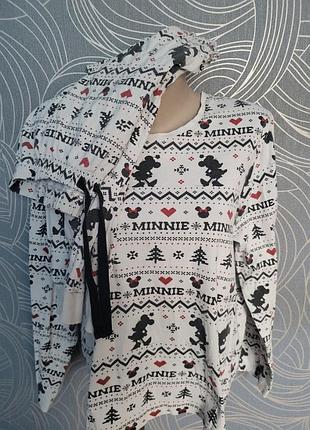 Микки маус cotton 100 % домашний костюм кофта и штаны с карманами
