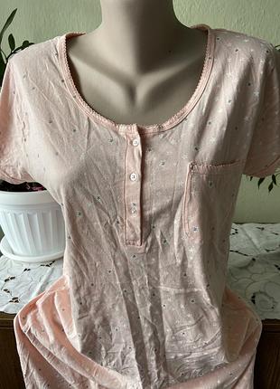 Нічна сорочка для годування / сорочка нічна/ котонова сорочка/