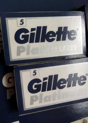Лезвия для бритья gillette оригинал
