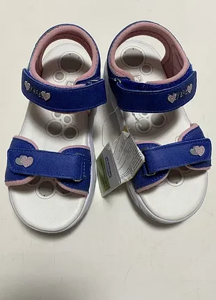 Новые босоножки chicco light “cruz” 29 размер, с светящейся подошвой