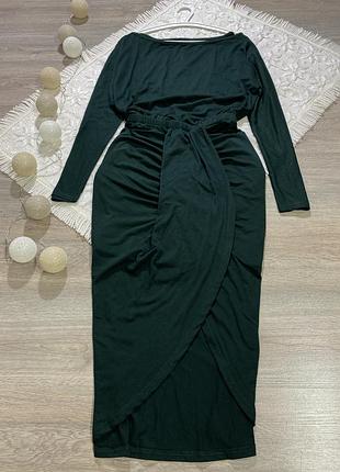 Трендовое трикотажное платье по фигуре от shein.