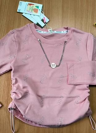 Лонгслив для девочек