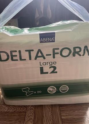 Підгузки урологічні delta-form large l 2  20 шт