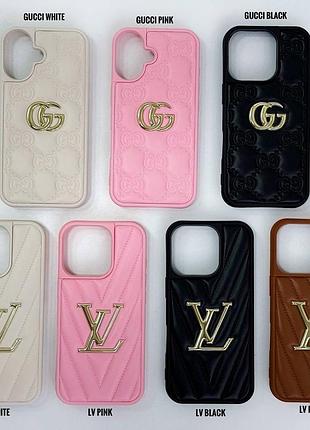 Брендові чохли (16 варіантів) iphone 14 pro max, 15 pro, 15 pro max, 16, 16 pro, 16 pro max