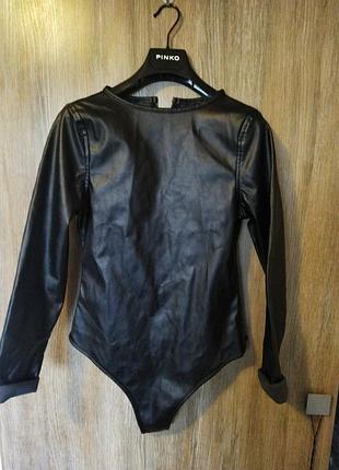 Боди из кожи зама