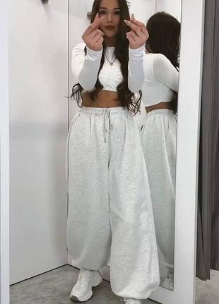 Джоггеры широкие оверсайз