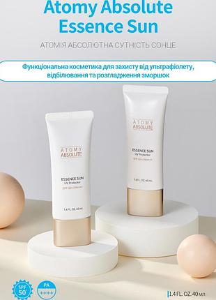Солнцезащитная эссенция абсолют
 spf50+ pa++++
