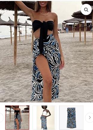 Летняя юбка zara