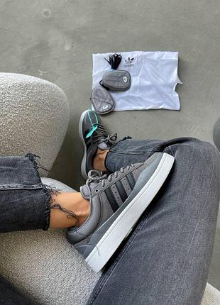 Кросівки adidas campus x bad bunny grey