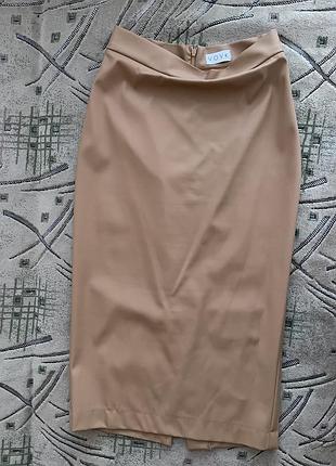 Юбка из эко кожи меди бренда vovk размер xs