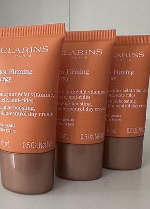 Оригинальный укрепляющий дневной крем clariнс extra firming energy