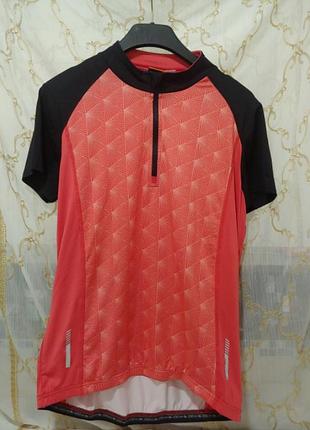 L/xl спортивна велосипедна еластична тонка футболка crivit