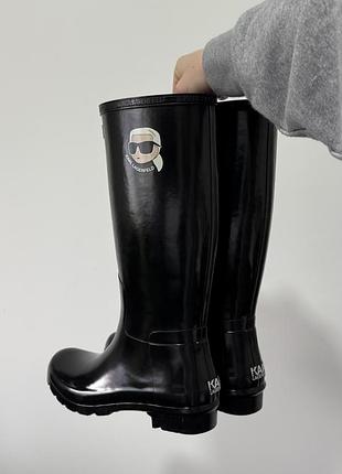 В новому стані гумові чоботи karl lagerfeld 37/38