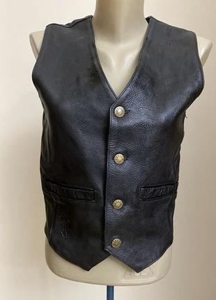 Жилет кожаный бренда cowhide