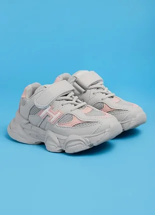 Кроссовки для девочек h510-2-5 серые