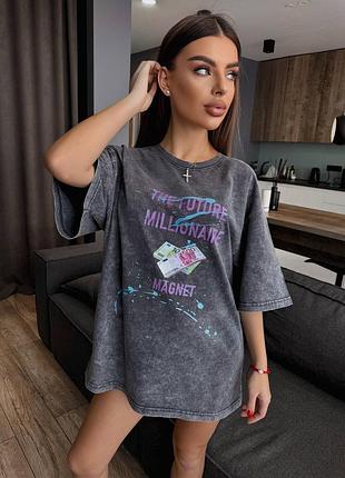 Футболка оверсайз. туречковина