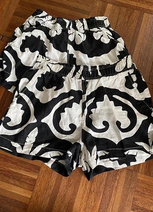 Нові льняні шорти льон 💯 h&m linen m;s швеція 🇸🇪