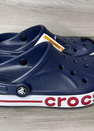 Сабо чоловічі крокс crocs bayaband сині