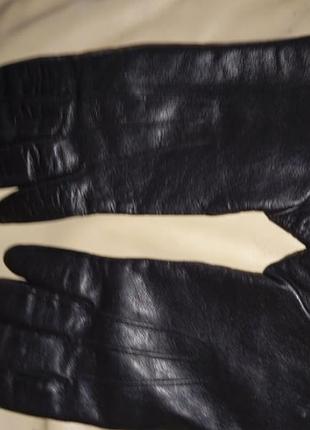 Перчатки жіночі шкіряні утеплені