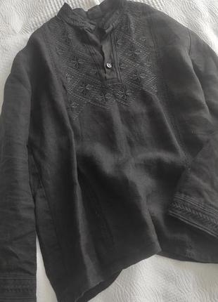 Вишиванка льон