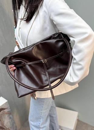 Кожаная женская сумка
