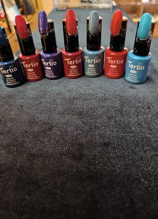 Гель лак tertio(тертио).розпродаж.