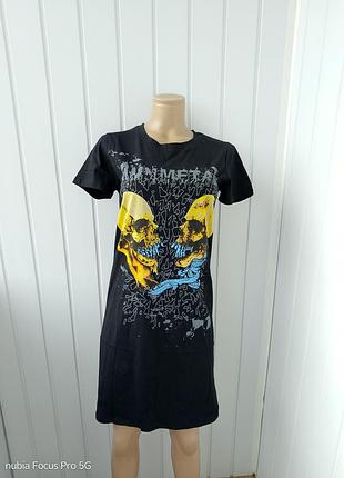 Сукня футболка готична