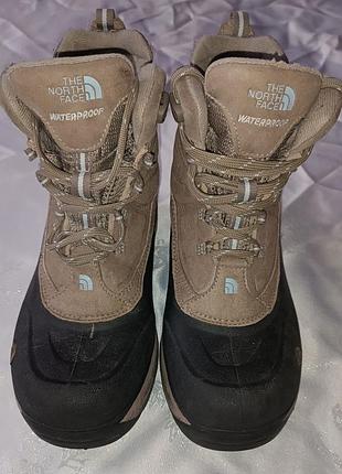 Женские зимние ботинки the north face сапожки uk 5.5/eu 38/стелька 24 см.