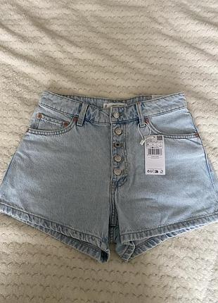 Новые джинсовые шорты mango( коттон)36р
