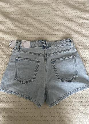 Новые джинсовые шорты mango( коттон)36р2 фото