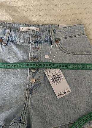 Новые джинсовые шорты mango( коттон)36р3 фото