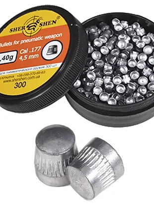 Пули для пневматики шершень (4.5mm, 0.40g, 300шт)