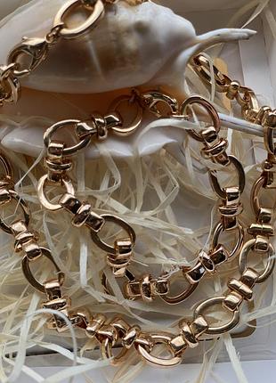 Ланцюг та браслет ювелірний сплав