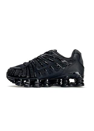 👟 чоловічі кросівки nike shox to black 👟